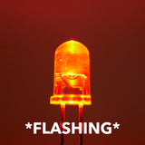 5mm Flashing LEDs (5)