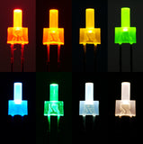 2mm Color Diffused Lens LEDs (25)