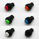 Long Round Plastic Momentary Pushbuttons