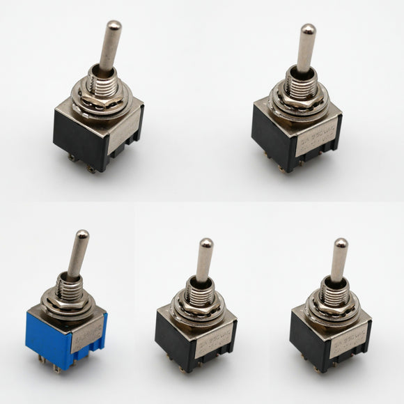 M-Series Double Pole Miniature Toggle Switch