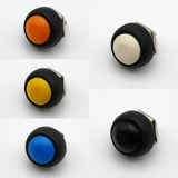 Short Round Plastic Momentary Pushbuttons