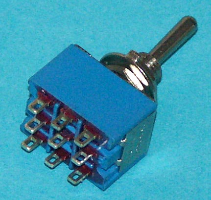 M302 3PDT On-On Miniature Toggle Switch