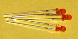 3mm Flashing LEDs (5)