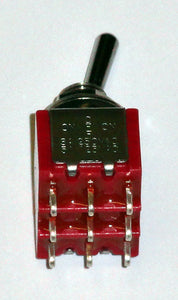 T8305 3PDT On-Off-On Center Off Premium Miniature Toggle Switch