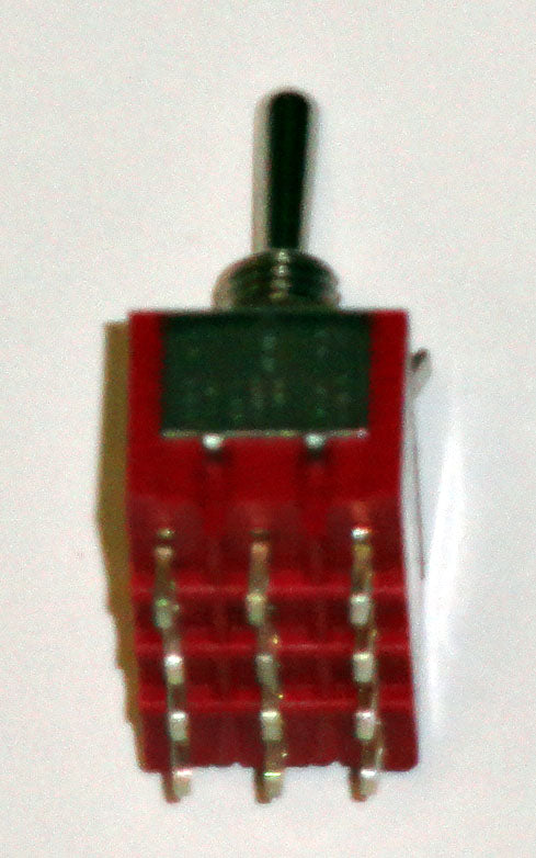 T8405 4PDT On-Off-On Center Off Premium Miniature Toggle Switch