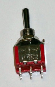 T8012 DPDT On-Off-On Center Off Premium Miniature Toggle Switch