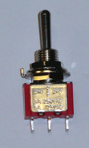 T8014A SPDT (On)-Off-(On) Momentary Both Sides Premium Miniature Toggle Switch