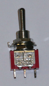 T8014 SPDT On-Off-On Center Off Premium Miniature Toggle Switch