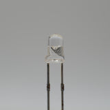 3mm Flashing Clear Lens LEDs (5)