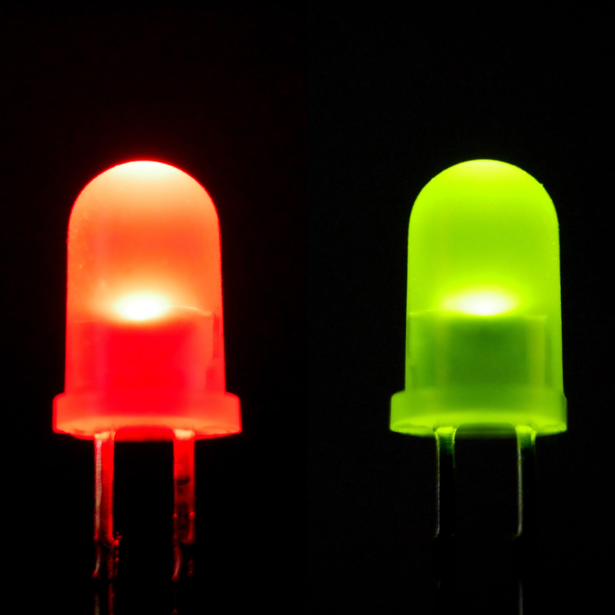 Flashing LED, 5 mm, red